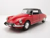 Citroen DS 19 Cabrio geschlossen rot Modellauto 1:24 Welly Produktbild-Vorschau 1