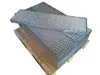 A stack of metal grating panels on a wooden pallet. Produktbild-Vorschau