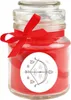 HS Candle "Sternzeichen" Duftkerze Rose im Bonbonglas ( Produktbild-Vorschau 1