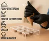 1000x TPE Einweghandschuhe XL Schwarz | Professionelle Produktbild-Vorschau 3