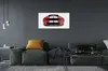 Glasbilder 140x70 Wandkunst Red Sportwagen Produktbild-Vorschau 4
