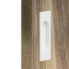 Griffmulden Set für Schiebetüren, eckig, Farbe weiß, für Produktbild-Vorschau 4