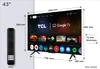 TCL QLED 43" 43P7K UltraHD 4K Dolby Atmos Google TV Voir les images du produit 8