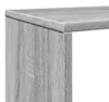 vidaXL Regał szary Sonoma 132x29x141,5 cm Materiał Podgląd zdjęcia produktu 7