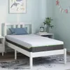 vidaXL Matratze Weiß und Grau 80 x 160 cm Jacquard-Stoff Produktbild-Vorschau 2