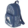 Disney Stitch Denim Rucksack, kleiner Stadtrucksack Produktbild-Vorschau 4