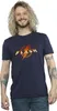 DC Comics - T-Shirt für Herren BI52149 (XL) (Marineblau) Produktbild-Vorschau 2