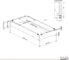 Stapelbett Holzbett  (Fichte) "Gäste-Edi" 90 200 21 Produktbild-Vorschau 5