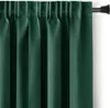 Zasłona blackout 90% na taśmie z szarfą 140x175 cm zielona Podgląd zdjęcia produktu 1