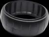 A black rubber tire for a robotic lawnmower. Produktbild-Vorschau