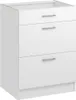 Roe Furniture | Küchenunterschrank 60 cm - Weiß - Mattweiß Produktbild-Vorschau 1