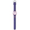 Jacques Farel Herz Öko-Kinderuhr lila/pink ORG9999 Produktbild-Vorschau 2