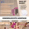 Coemo Lattenrost PINK DREAM 70x200 cm Kopfteil Härtegrad Produktbild-Vorschau 4