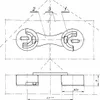 Exzentrische Türrahmenverbinder, 4er-Set Produktbild-Vorschau 3
