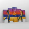 Bild auf Leinwand - Leinwandbild - 5 Teile - Symbol Liebe Produktbild-Vorschau 4
