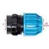 Jason PP Adapter 25mm x 1"" Klemme x GW 16bar Schwarz-Blau Produktbild-Vorschau 8
