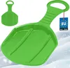 KOTARBAU® Slittino Da Neve Plastica 53x34x3.5 cm Verde Bob Anteprima dell’immagine prodotto 1