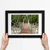 Bild 30x20 MDF-Rahmen, Wandkunst Hängebrücke Produktbild-Vorschau 3