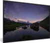 MuchoWow® MuchoWow® Gerahmtes Poster Ein violetter Himmel Produktbild-Vorschau 1