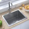 "2026 Promotion" Handgemachte Einbauspüle Edelstahl - Produktbild-Vorschau 1