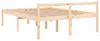 vidaXL Seniorenbett 140x190 cm Massivholz Kiefer Produktbild-Vorschau 5