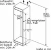 Siemens KI86NADD0  Einbaukühlschrank Inhalt Kühlbereich 184 Produktbild-Vorschau 10