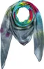 Baumwolltuch - Rainbow Spiral - tie dye - quadratisches Produktbild-Vorschau 1