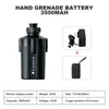 A product image showing a battery pack and its accessories, along with a specification table. Náhled obrázku produktu