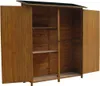 Gartenschrank "Espacio" - 140 x 49 x 162 cm - Braun Produktbild-Vorschau 3