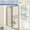 Jayseuw 120x140 cm Parete pieghevole per vasca da bagno con Anteprima dell’immagine prodotto 3