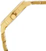 A side view of a gold-colored watch with a metal band. Anteprima dell’immagine prodotto