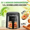 GOURMETmaxx Heißluft-Fritteuse 4,5 L Produktbild-Vorschau 5