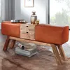 FineBuy Banc de gymnastique marron avec tiroirs 120x56x30 Voir les images du produit 1