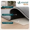 VOUNOT® Weicher Kurzflor Teppich Wohnzimmer mit Produktbild-Vorschau 5