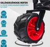 Skladací ručný vozík Wiltec s plastovými kolieskami, Náhľad obrázku produktu 7