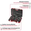 Einhell 181-tlg. Stecknuss- und Ratschen-Set Produktbild-Vorschau 5