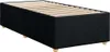 Boxspringbett mit Matratze Schwarz 100x200 cm Stoff Produktbild-Vorschau 9