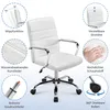 Krzesło biurowe Yaheetech ergonomiczne krzesło do biurka, Podgląd zdjęcia produktu 7