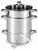 Dampfentsafter 5 Liter Edelstahl Ø 22 cm für alle Herdarten Produktbild-Vorschau 1