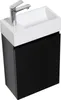 Badplaats Gäste-WC Waschtisch Set Angela 40 x 22 cm Schwarz Produktbild-Vorschau 3
