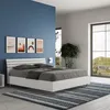 Weißes Holzbett 160x190cm mit Lattenrost und Kopfteil Ankel Produktbild-Vorschau 2