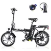 A10 E-Bike Klapprad 16 Zoll, 250W Pedelec 25 km/h, 36V Produktbild-Vorschau 1
