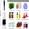 Juego de cepillos para botellas - 8 piezas - Limpiador de Vista previa de la imagen del producto 3