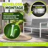 tillvex® Gartenbank Wetterfest 3-4 Sitzer mit Abdeckung & Produktbild-Vorschau 6
