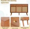 Sweiko Sideboard, Kommode mit 3 Schubladen und 3 Produktbild-Vorschau 3