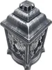 Lanterne funéraire BURI avec lumière à l'huile 26cm argent Voir les images du produit 3