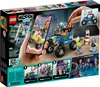 The back of a LEGO Hidden Side toy box, showing the product and how to use the app. Náhled obrázku produktu