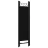 vidaXL 4-tlg. Raumteiler Schwarz 160 x 180 cm -  Raumteiler Produktbild-Vorschau 10