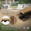 ML-Design WPC Abschlussleiste gerade Teak für Produktbild-Vorschau 3