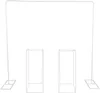 Ballonständer Hochzeit - Quadratischer Bogen 2x2 m - Produktbild-Vorschau 1